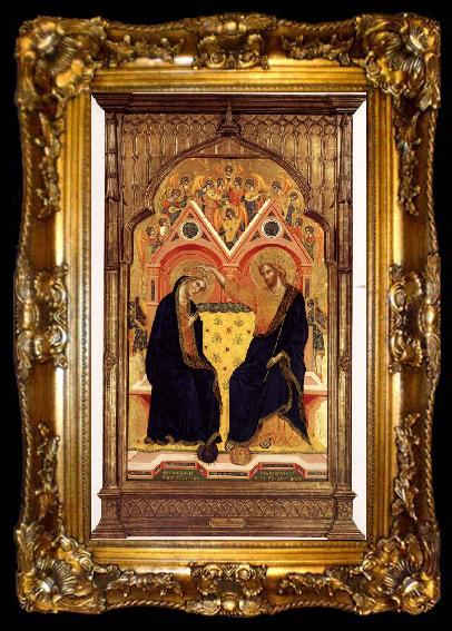framed  Paolo Veronese The Coronation of the virgin, ta009-2